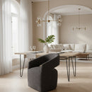 Cutout Design Dining Chair | OROA Modern Angie