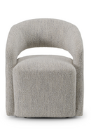 Gray Wheeled Dining Chair | OROA Modern Kadoka | Oroatrade.com