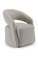 Gray Wheeled Dining Chair | OROA Modern Kadoka