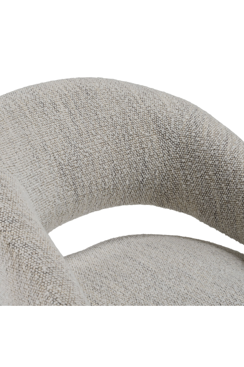 Gray Wheeled Dining Chair | OROA Modern Kadoka | Oroatrade.com