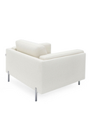 White Square-Armed Lounge Chair | OROA Modern Schmidt | Oroatrade.com