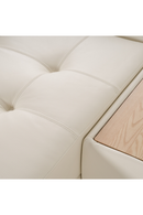 White Leather 7-Piece Modular Sofa | OROA Modern Garfield | Oroatrade.com