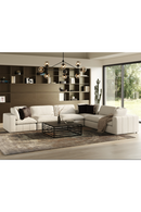 White Armless Modular Sofa | OROA Modern Vicki | Oroatrade.com