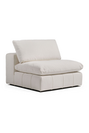 White Armless Modular Sofa | OROA Modern Vicki | Oroatrade.com