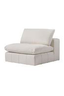 White Armless Modular Sofa | OROA Modern Vicki | Oroatrade.com