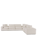 White Armless Modular Sofa | OROA Modern Vicki | Oroatrade.com