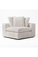 White Modular Corner Sofa | OROA Modern Vicki | Oroatrade.com