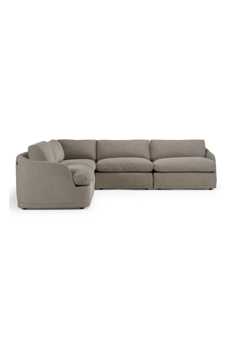 Gray Fabric Sectional Sofa | OROA Modern Chantry | Oroatrade.com