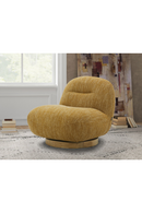 Fabric Upholstered Swivel Chair | OROA Modern Renee | Oroatrade.com