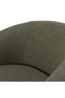 Hemp Fabric Swivel Accent Chair | OROA Modern Agatha | Oroatrade.com