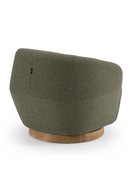 Hemp Fabric Swivel Accent Chair | OROA Modern Agatha | Oroatrade.com
