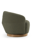 Hemp Fabric Swivel Accent Chair | OROA Modern Agatha | Oroatrade.com