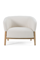 White Curved Accent Chair | OROA Modern Giselle | Oroatrade.com