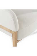 White Curved Accent Chair | OROA Modern Giselle | Oroatrade.com