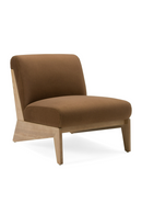 Wood Base Accent Chair | OROA Modern Vance | Oroatrade.com