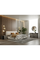 White Upholstered Bed | OROA Modern Liam | Oroatrade.com
