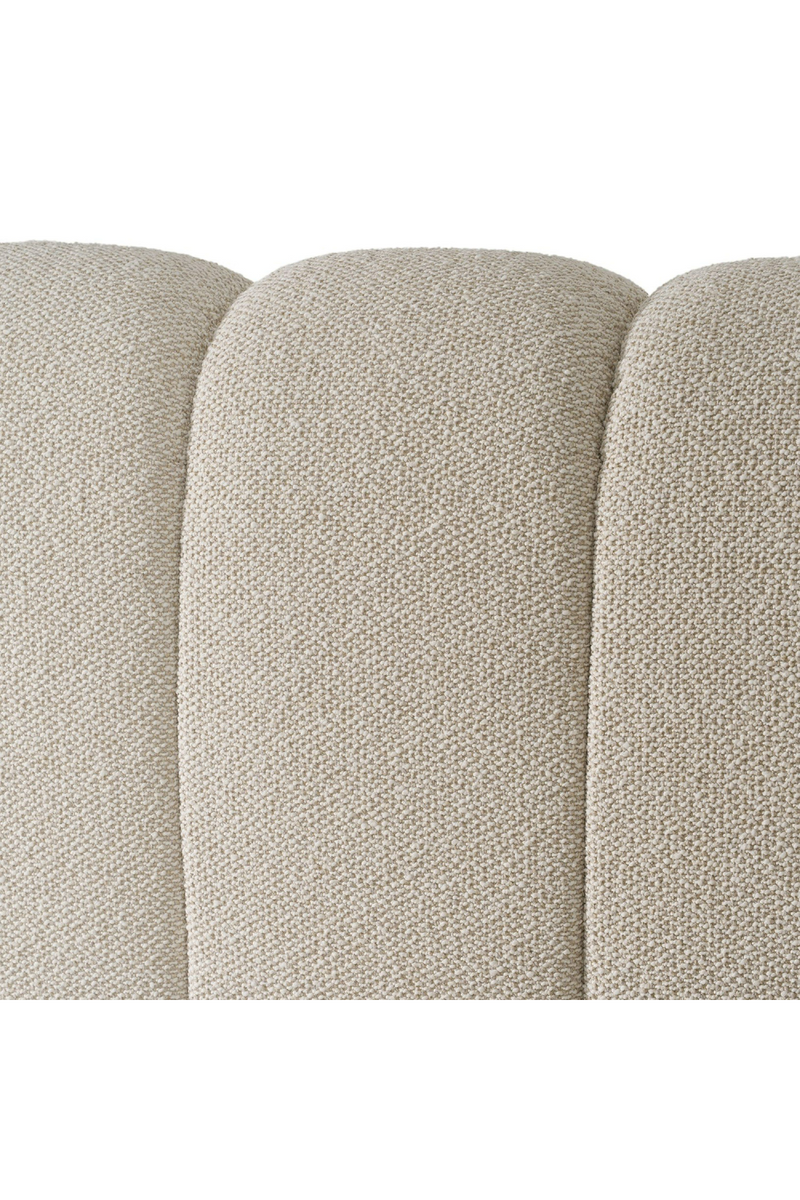 White Linen Bed | OROA Modern Harris | Oroatrade.com