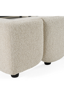 White Linen Bed | OROA Modern Harris | Oroatrade.com