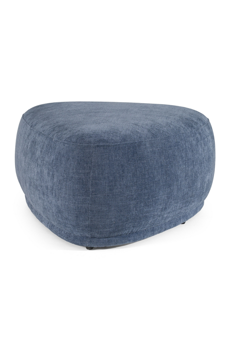 Blue Free-form Ottoman | OROA Modern Kinsey | Oroatrade.com