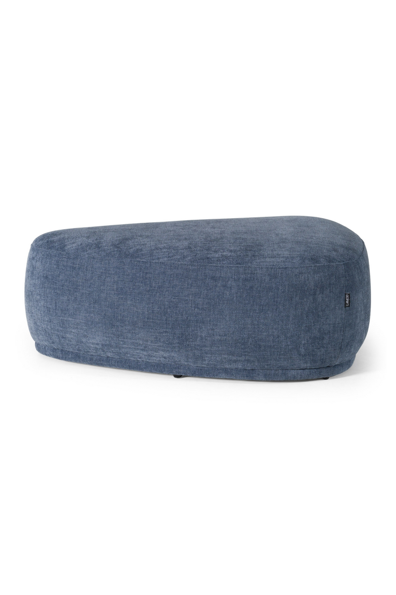 Blue Free-form Ottoman | OROA Modern Kinsey | Oroatrade.com