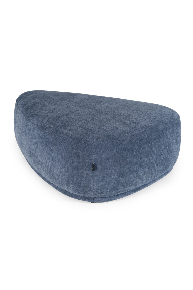 Blue Free-form Ottoman | OROA Modern Kinsey | Oroatrade.com
