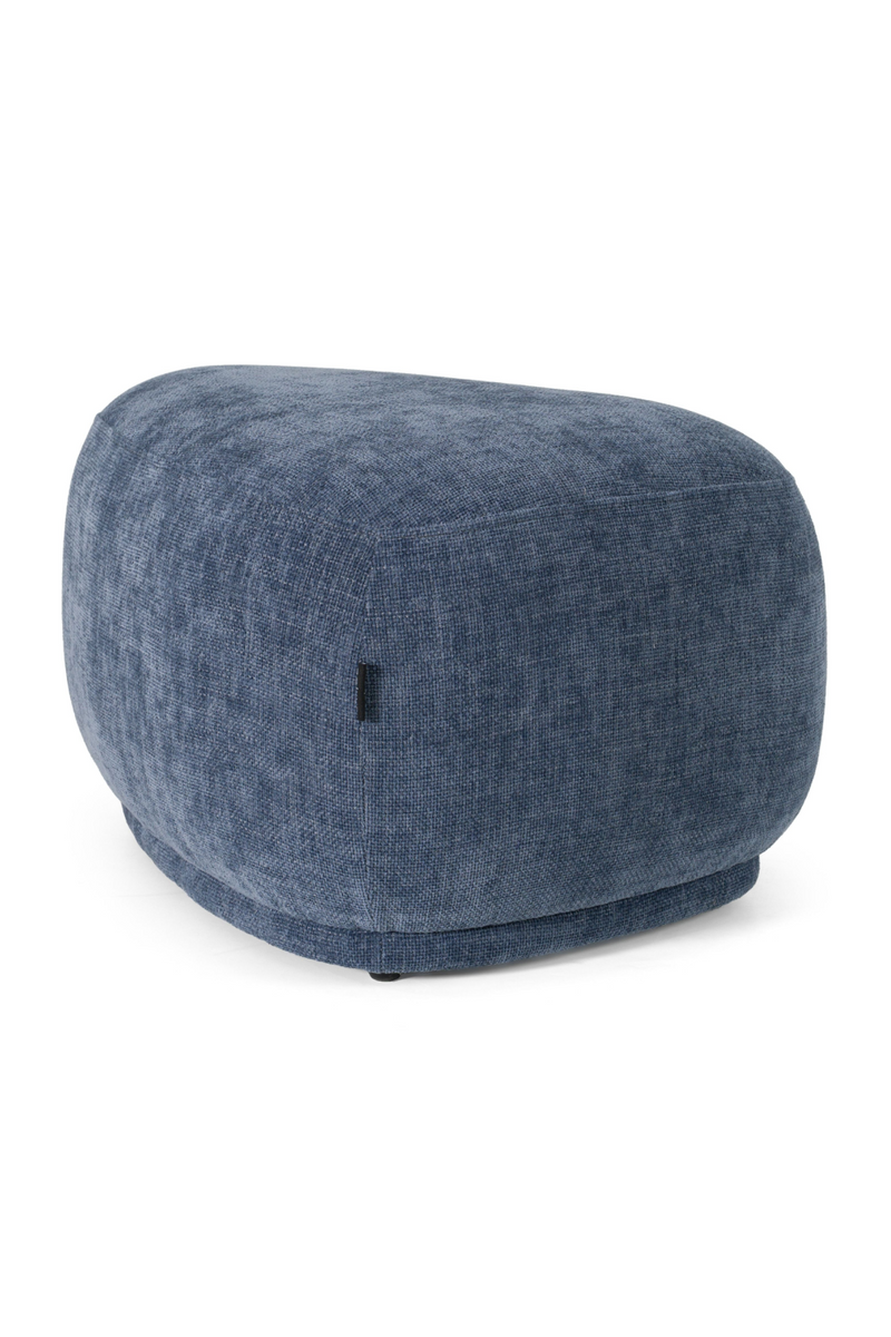 Blue Free-form Ottoman | OROA Modern Kinsey | Oroatrade.com