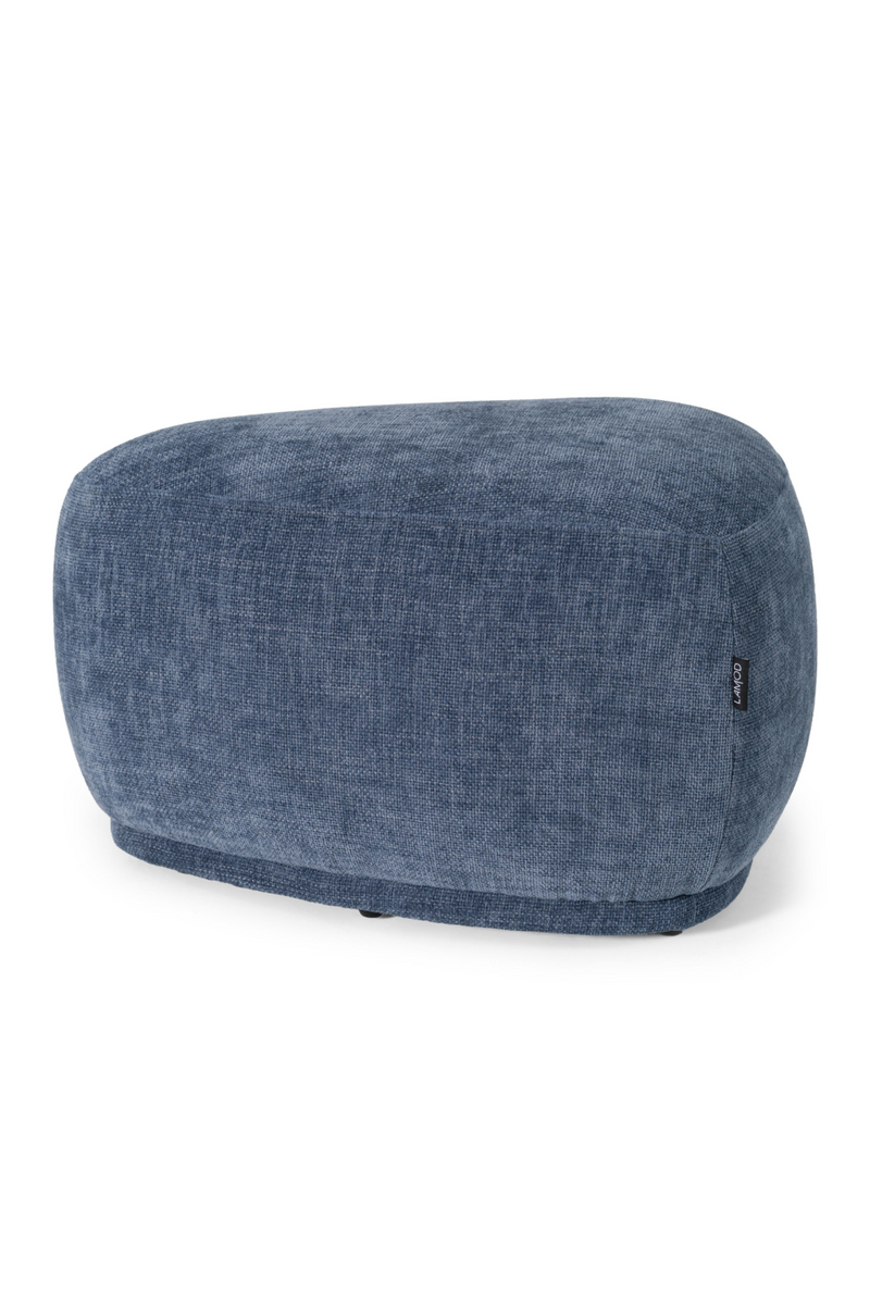 Blue Free-form Ottoman | OROA Modern Kinsey | Oroatrade.com
