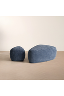 Blue Free-form Ottoman | OROA Modern Kinsey | Oroatrade.com