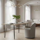 Upholstered Swivel Dining Chair | OROA Modern Correa