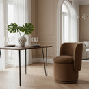 Round Swivel Dining Chair | OROA Modern Norris