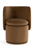 Rounded Swivel Dining Chair | OROA Modern Norris | Oroatrade.com
