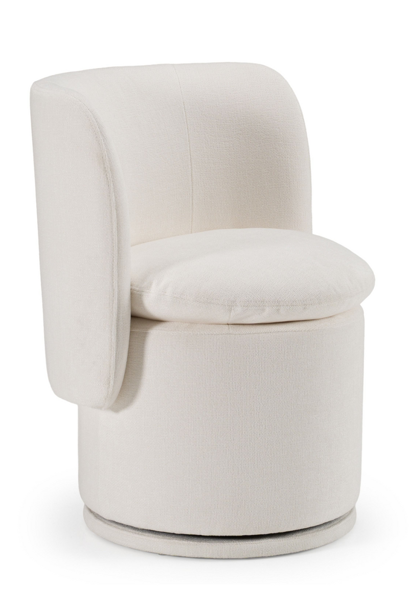 Rounded Swivel Dining Chair | OROA Modern Norris | Oroatrade.com