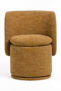 Rounded Swivel Dining Chair | OROA Modern Norris | Oroatrade.com
