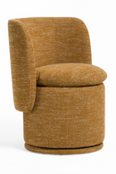 Rounded Swivel Dining Chair | OROA Modern Norris | Oroatrade.com