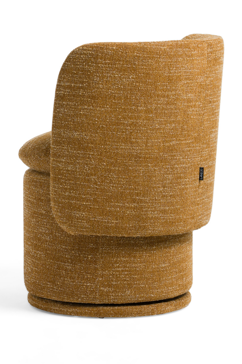 Rounded Swivel Dining Chair | OROA Modern Norris | Oroatrade.com