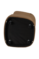 Brown Wheeled Dining Chair | OROA Modern Timothy | Oroatrade.com