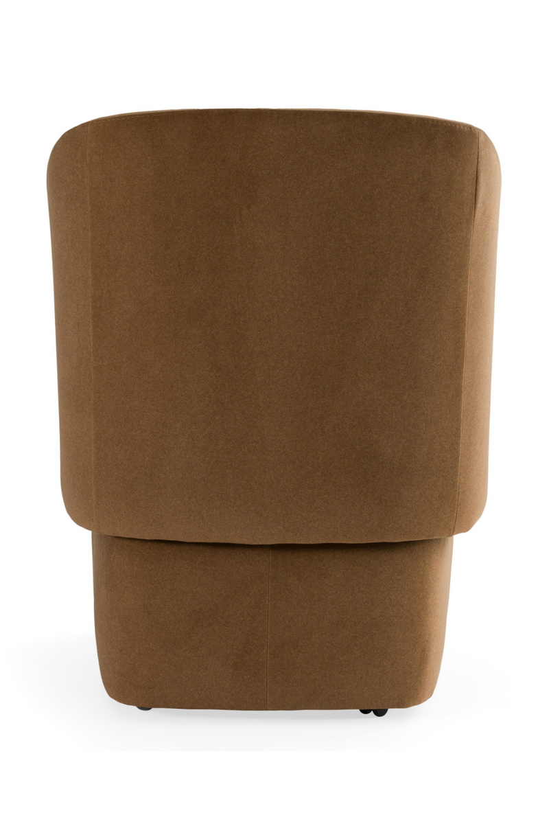 Curved Wheeled Dining Chair | OROA Modern Tassell | Oroatrade.com