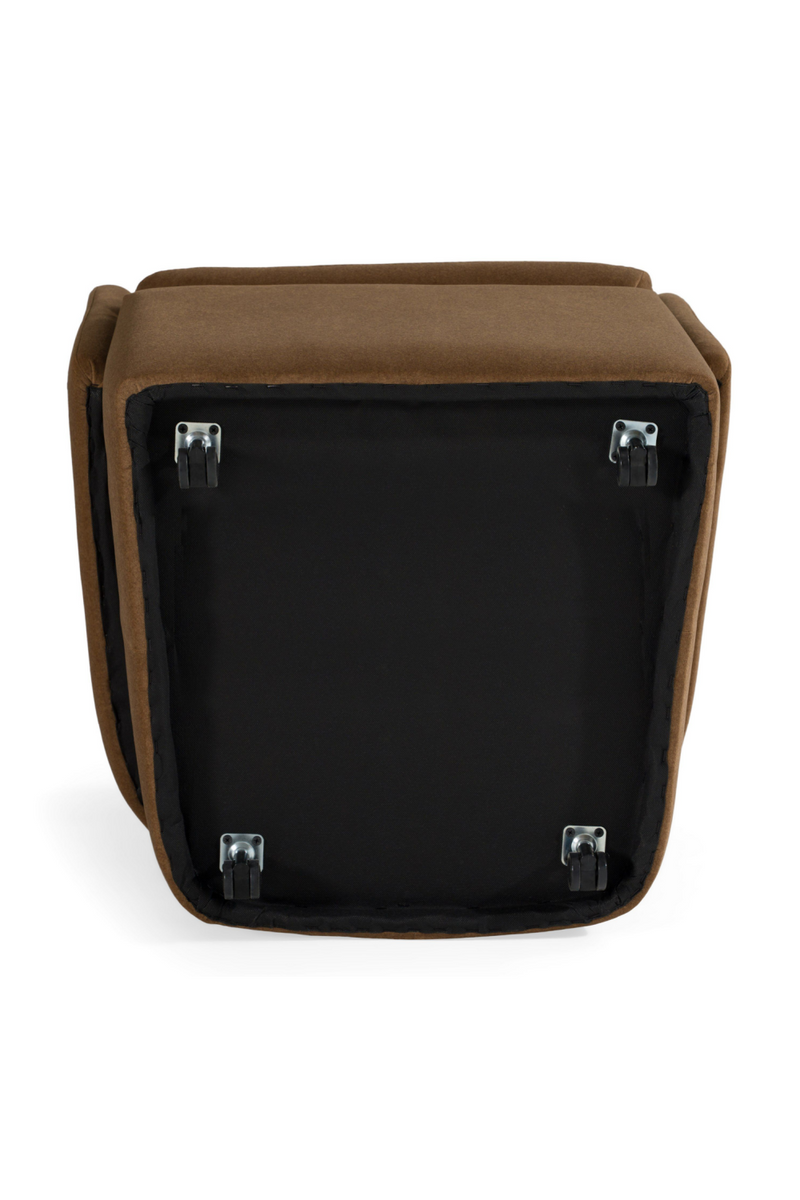 Curved Wheeled Dining Chair | OROA Modern Tassell | Oroatrade.com