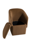 Curved Wheeled Dining Chair | OROA Modern Tassell | Oroatrade.com