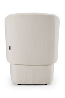 Curved Wheeled Dining Chair | OROA Modern Tassell | Oroatrade.com