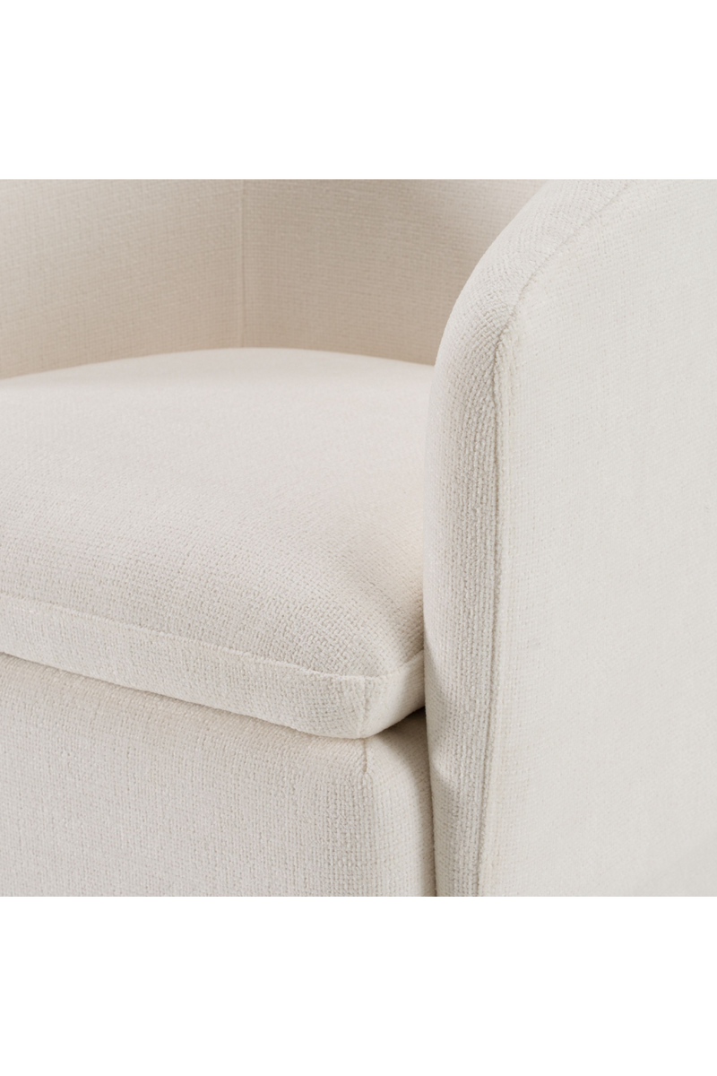 Curved Wheeled Dining Chair | OROA Modern Tassell | Oroatrade.com