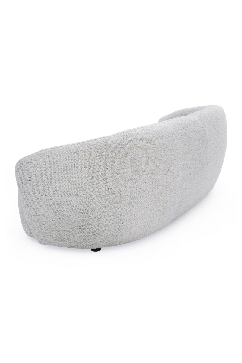 White Round-Back Sofa | OROA Modern Omaha | Oroatrade.com