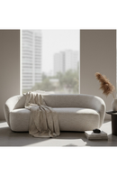 White Round-Back Sofa | OROA Modern Omaha | Oroatrade.com
