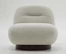 Fabric Upholstered Swivel Chair | OROA Modern Renee | Oroatrade.com