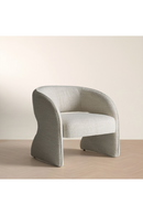 Cream Cut-out Accent Chair | OROA Modern Luby | Oroatrade.com