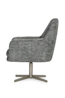 Wing-Armed Swivel Lounge Chair | OROA Modern Elvin | Oroatrade.com