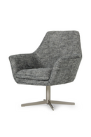 Wing-Armed Swivel Lounge Chair | OROA Modern Elvin | Oroatrade.com