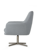 Wing-Armed Swivel Lounge Chair | OROA Modern Elvin | Oroatrade.com