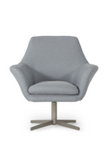 Wing-Armed Swivel Lounge Chair | OROA Modern Elvin | Oroatrade.com