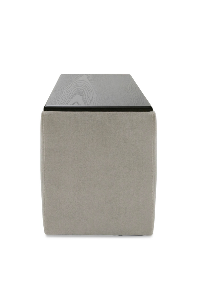 Gray Upholstered Console Table | OROA Modern Garman | Oroatrade.com